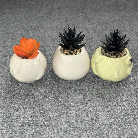 Disney Nightmare Before Christmas Jack Zero Oogie Mini Succulent Halloween Decor - Picture 6 of 8